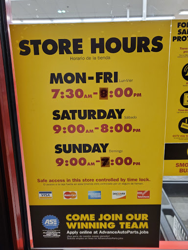 Auto Parts Store «Advance Auto Parts», reviews and photos, 1105 N Loop 336 W, Conroe, TX 77301, USA