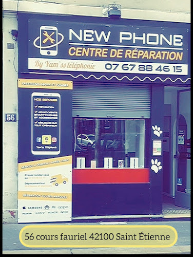 New phone à Saint-Étienne