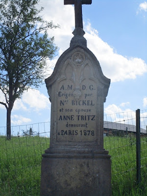 Croix de Chemin BICKEL-TRITZ à Grindorff-Bizing