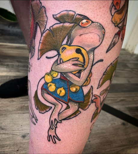 Explore pet sematary tattoo ideas, creative tattoo ideas in Transfer, available at Studio Antherium Tattoo