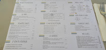Carte du Restaurant de la Plage de M. Hulot à Saint-Nazaire