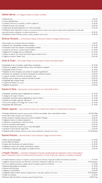 Menu / carte de Agli Archi - Ristorante, Enoteca, Cicchetti Gourmet à Venice