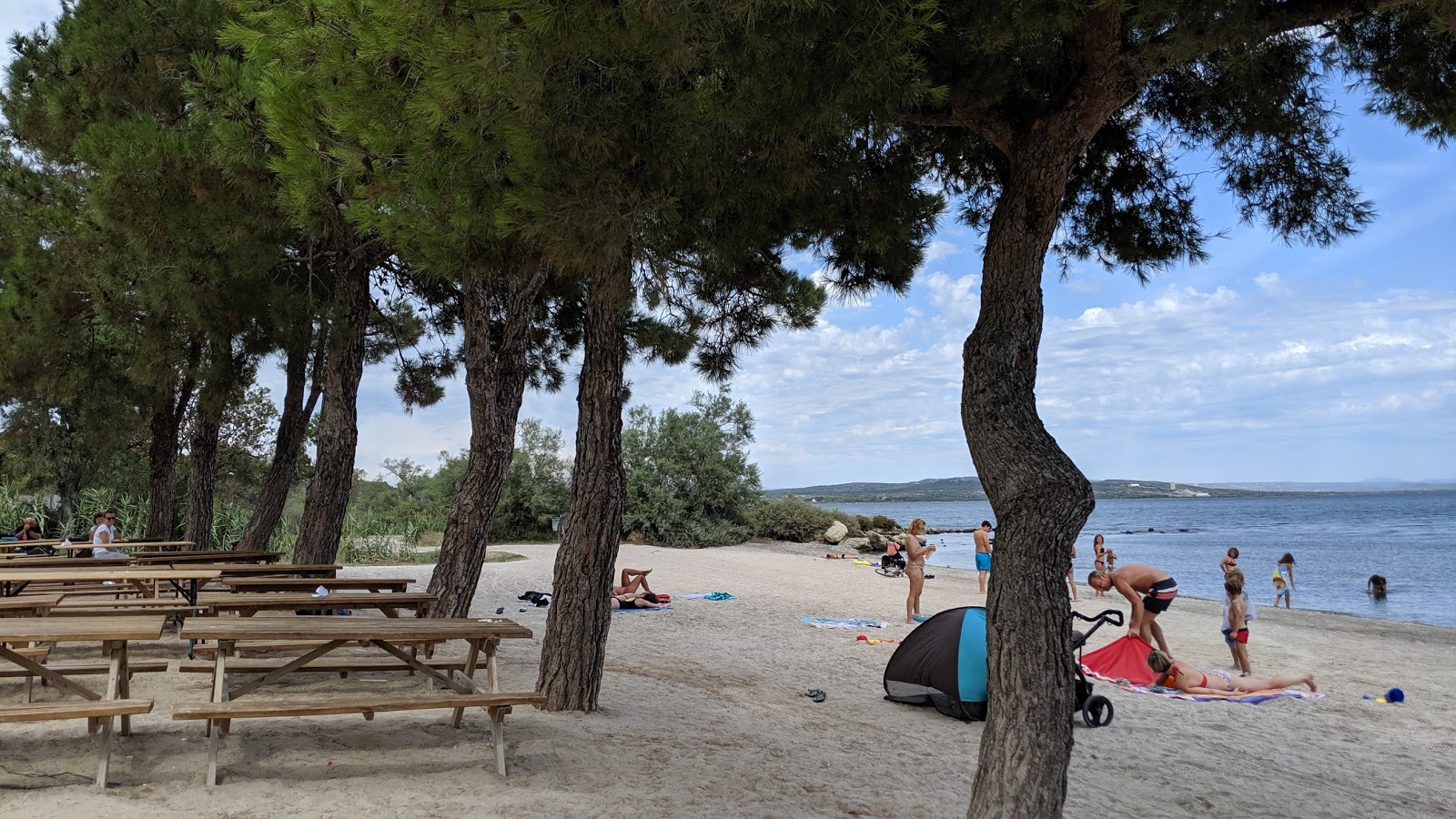 Foto de Plage De La Romaniquette área de comodidades