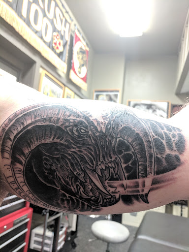 Explore sailor jerry tattoo ideas, creative tattoo ideas in Lincoln, available at Iron Brush Tattoo