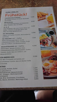 Don Carlos à Oberhausen menu