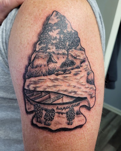 Explore women's cover up tattoo ideas, creative tattoo ideas in Greenfield, available at Tattoos In Time Studio