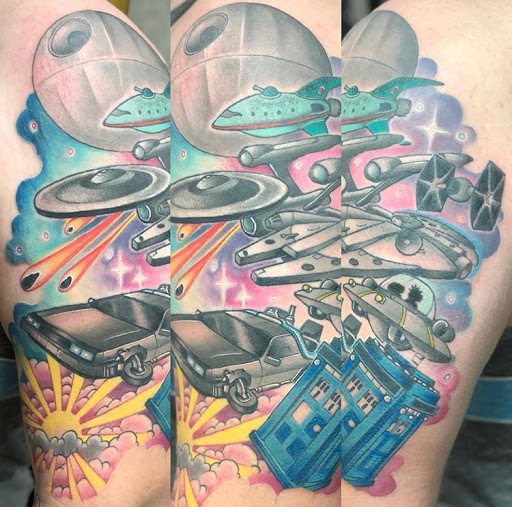 Explore growth tattoo ideas for guys, creative tattoo ideas in Fairfax, available at Marlowe Ink Tattoo Fairfax