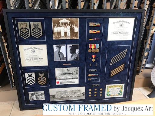 Jacquez Art and Jersey Framing image