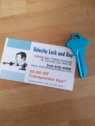 Locksmith «Velocity Lock and Key», reviews and photos, 10058 San Pablo Ave, El Cerrito, CA 94530, USA