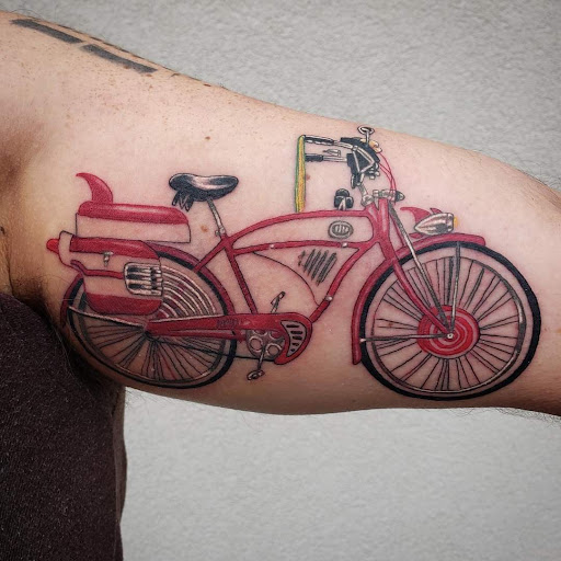 Explore polynesian sleeve tattoo ideas, creative tattoo ideas in Burlington, available at Lost Boys Tattoo & Piercing