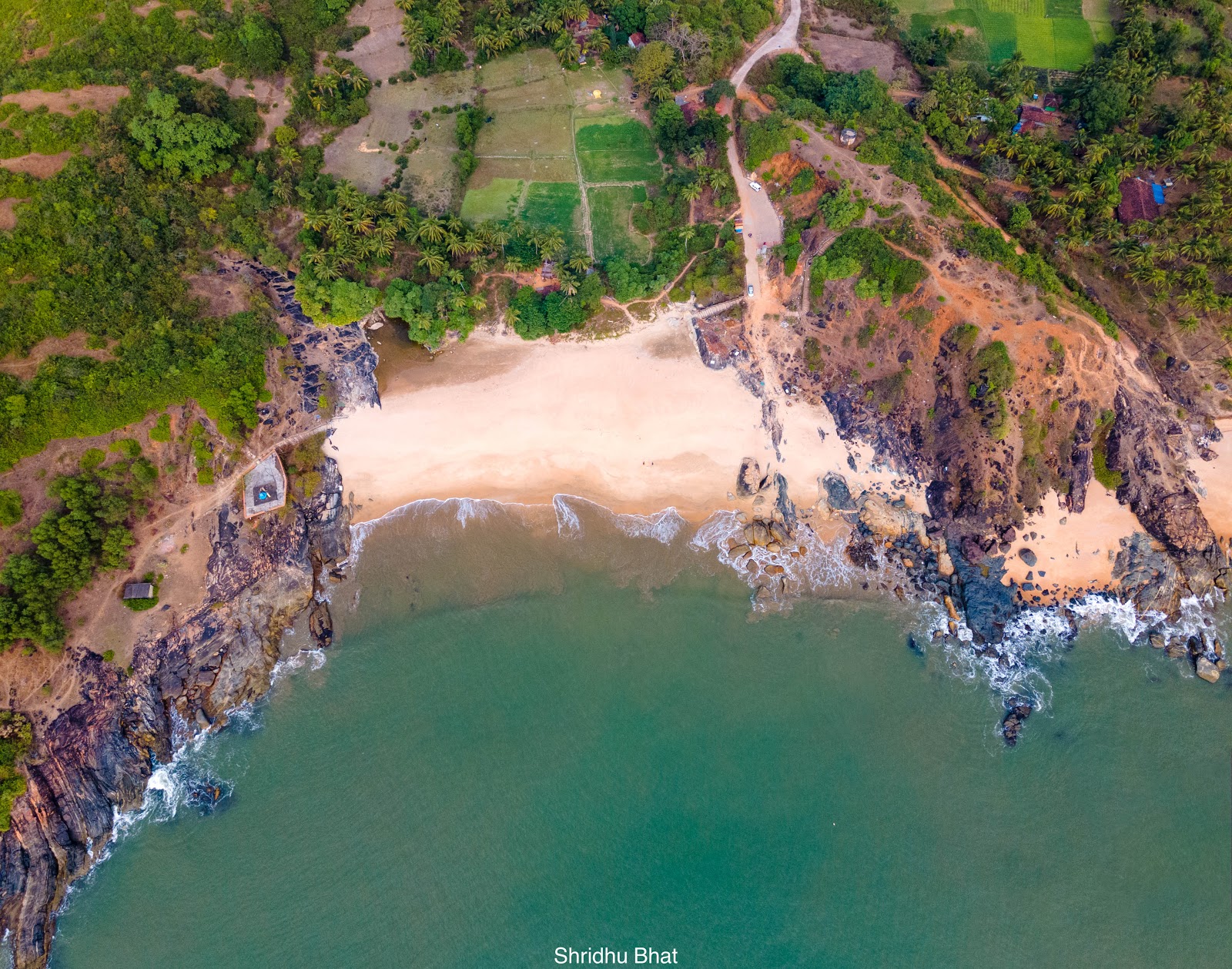 Foto di Nadibhag beach - luogo popolare tra gli intenditori del relax