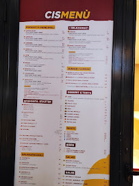 Menu du Cisbù à Sant'Arpino