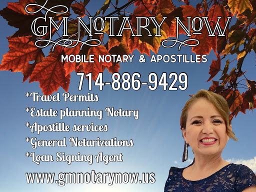 Mejor Notaría GM Notary Now - Mobile Notary & Apostilles