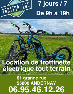Trott'in loc à Andernay