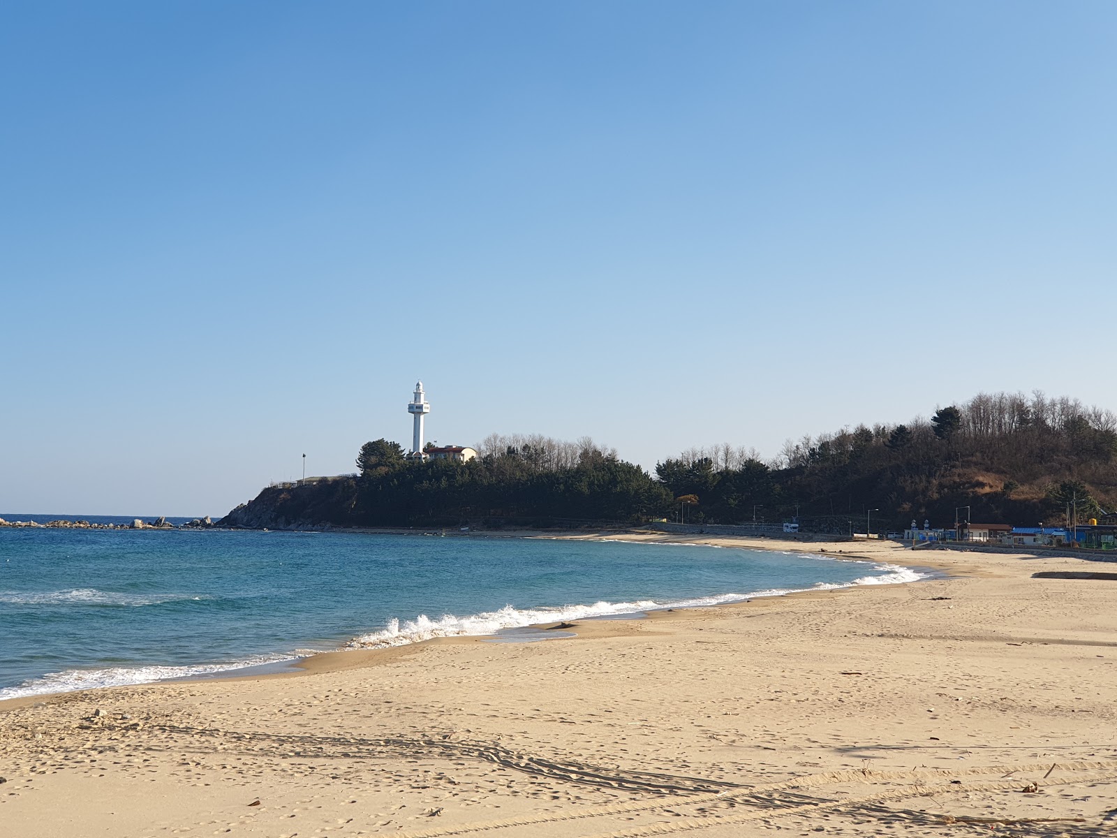 Foto de Myeongpa Beach com muito limpo nível de limpeza