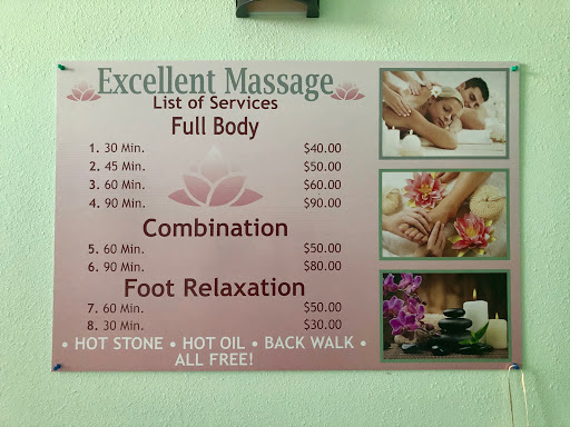 Excellent massage