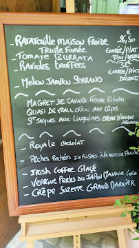 Restaurant français Restaurant Côté Rivière à Brantôme en Périgord (la carte)