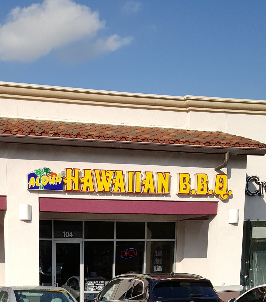 Aloha Hawaiian BBQ