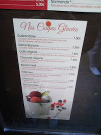 Le Chapeau Rouge à Le Mont-Saint-Michel menu