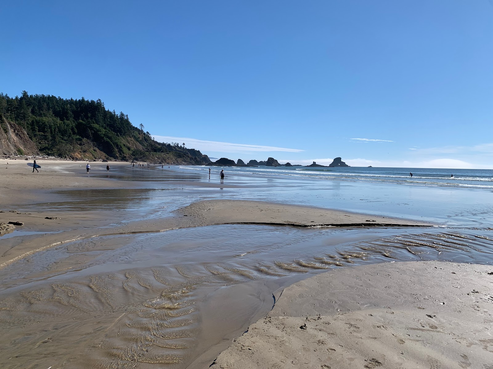 Photo de Crescent Beach situé dans une zone naturelle