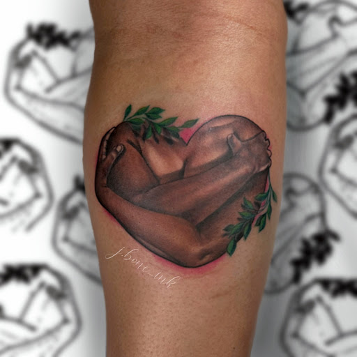 Explore black and gray tattoo sleeve ideas, creative tattoo ideas in Milwaukee, available at Planet Artz Tattoo Studio