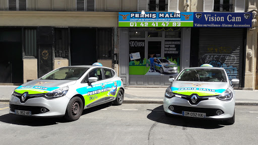 Permis Malin Paris 10 - Car Rental Auto-École À Double Commande (4 Rue Yves Toudic) à Paris, Paris