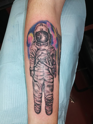 Explore soccer ball tattoo ideas, creative tattoo ideas in Dripping Springs, available at Hill Country Arts Piercings And Tattoos