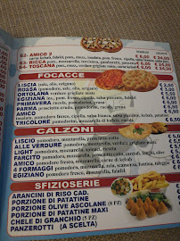 Amico’s Pizza à Paderno Dugnano carte