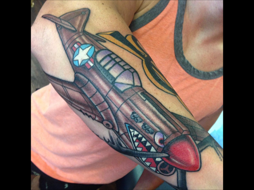 Explore small chest tattoo ideas for men, creative tattoo ideas in Jacksonville, available at TrueLove Tattoo