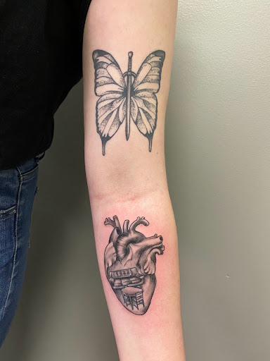 Explore silly tattoo ideas, creative tattoo ideas in Canfield, available at Black Rose Tattoo Studio
