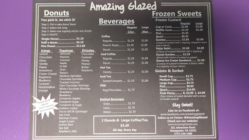 Donut Shop «Amazing Glazed», reviews and photos, 321 Johnstown Rd, Chesapeake, VA 23322, USA