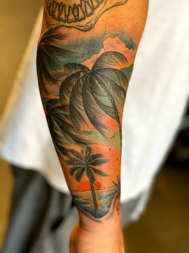 Explore pen tattoo ideas, creative tattoo ideas in Palm Harbor, available at Angry Owl Tattoo and Piercing