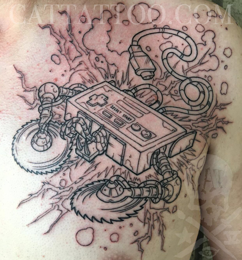 Explore architect tattoo ideas, creative tattoo ideas in Addison, available at Cat Tattoo