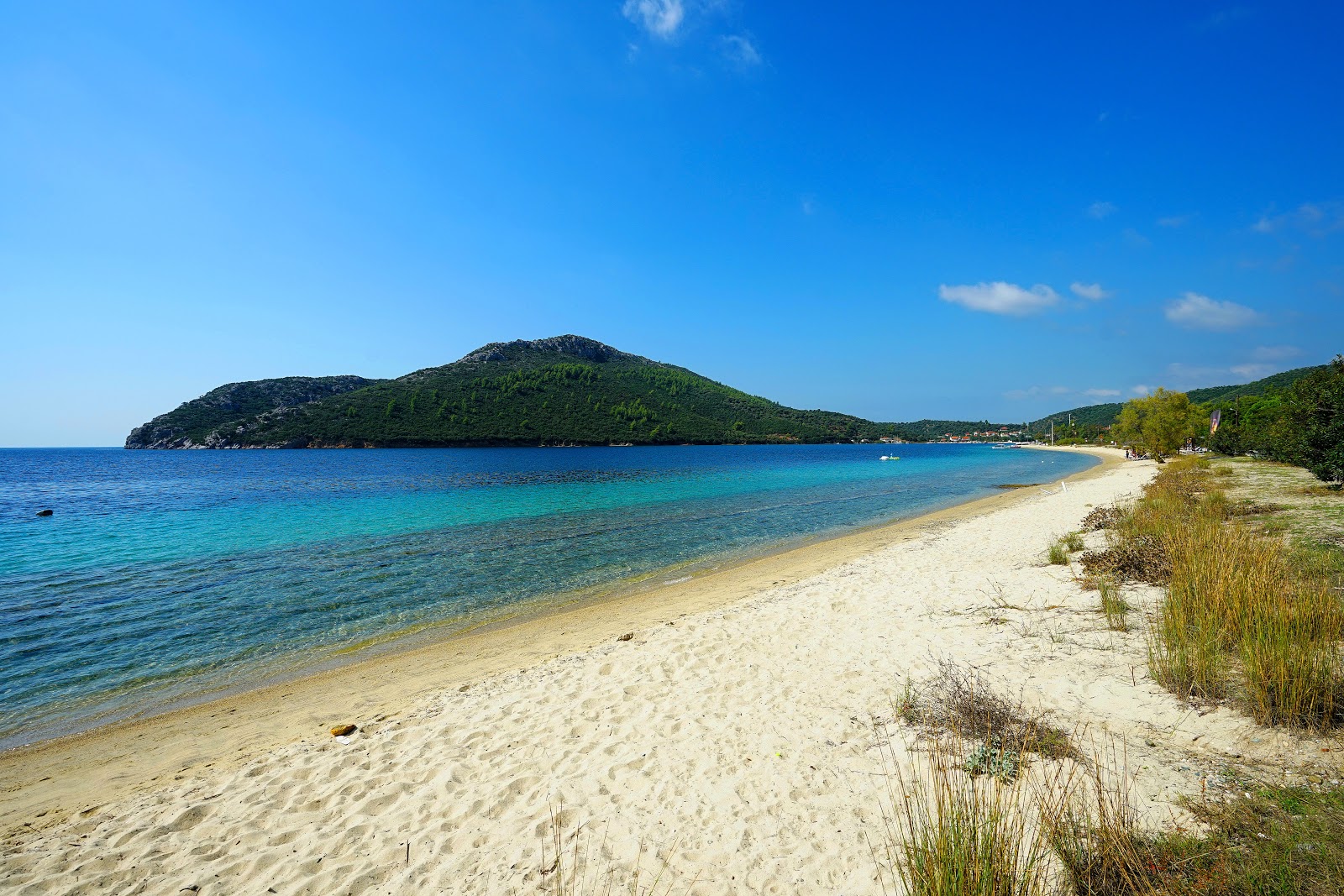 Porto Koufo beach'in fotoğrafı çok temiz temizlik seviyesi ile