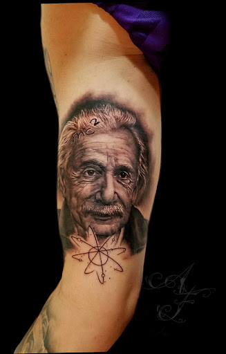 Explore cyber sigilism tattoo ideas, creative tattoo ideas in Danvers, available at The Kingdom Tattoo Co.