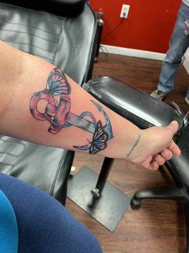 Explore character tattoo ideas, creative tattoo ideas in Powell, available at Against All Odds Tattoos and Piercings