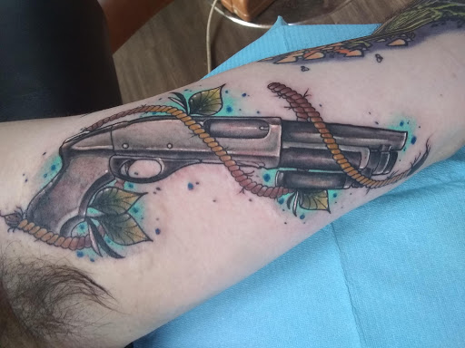 Explore hamilton tattoo ideas, creative tattoo ideas in Moline, available at Bleeding Art Studio