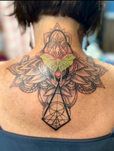 Explore velaris tattoo ideas, creative tattoo ideas in Randleman, available at Hidden Lotus Tattoo