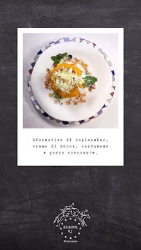 Ristorante Europa 92 Ristorante Pavarotti à Modena menu