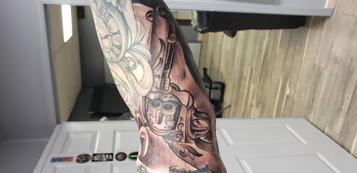 Explore lugia tattoo ideas, creative tattoo ideas in Brentwood, available at Eleven Mag Tattoo