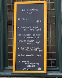 Le Nicol's à Saint-Valery-sur-Somme menu