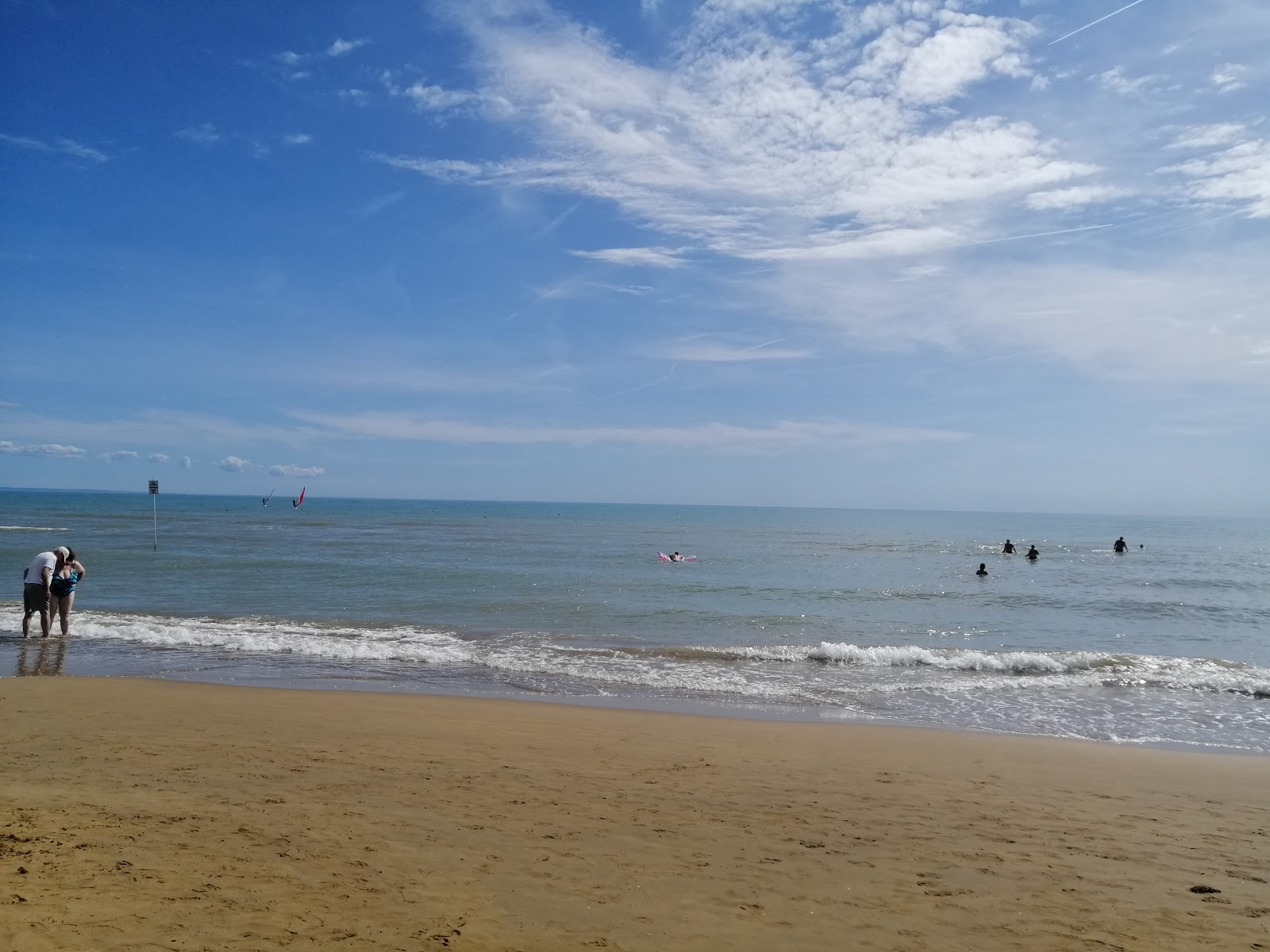 Foto de Spiaggia libera Bibione con muy limpio nivel de limpieza