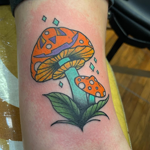 Explore scuba diver tattoo ideas, creative tattoo ideas in Glenside, available at Yellow Rose Tattoo