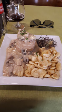 Sauce aux champignons du Restaurant de spécialités alsaciennes Auberge du Lac à Kruth - n°9