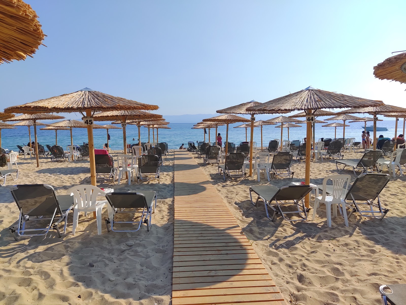 Photo de Orfano beach zone des équipements