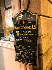 Carte du O'Connell's Irish Pub à Rennes