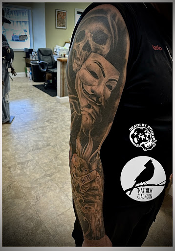 Explore small marvel tattoos ideas, creative tattoo ideas in Nashville, available at RedBird Tattoo