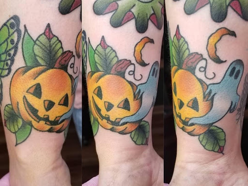 Explore black rose tattoo cover up ideas, creative tattoo ideas in Lake Villa, available at Eternal Tiger Tattoo