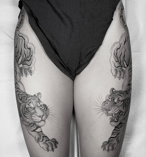 Find back tattoo ideas women for your next unique tattoo in Albuquerque at True Grit Tattoo