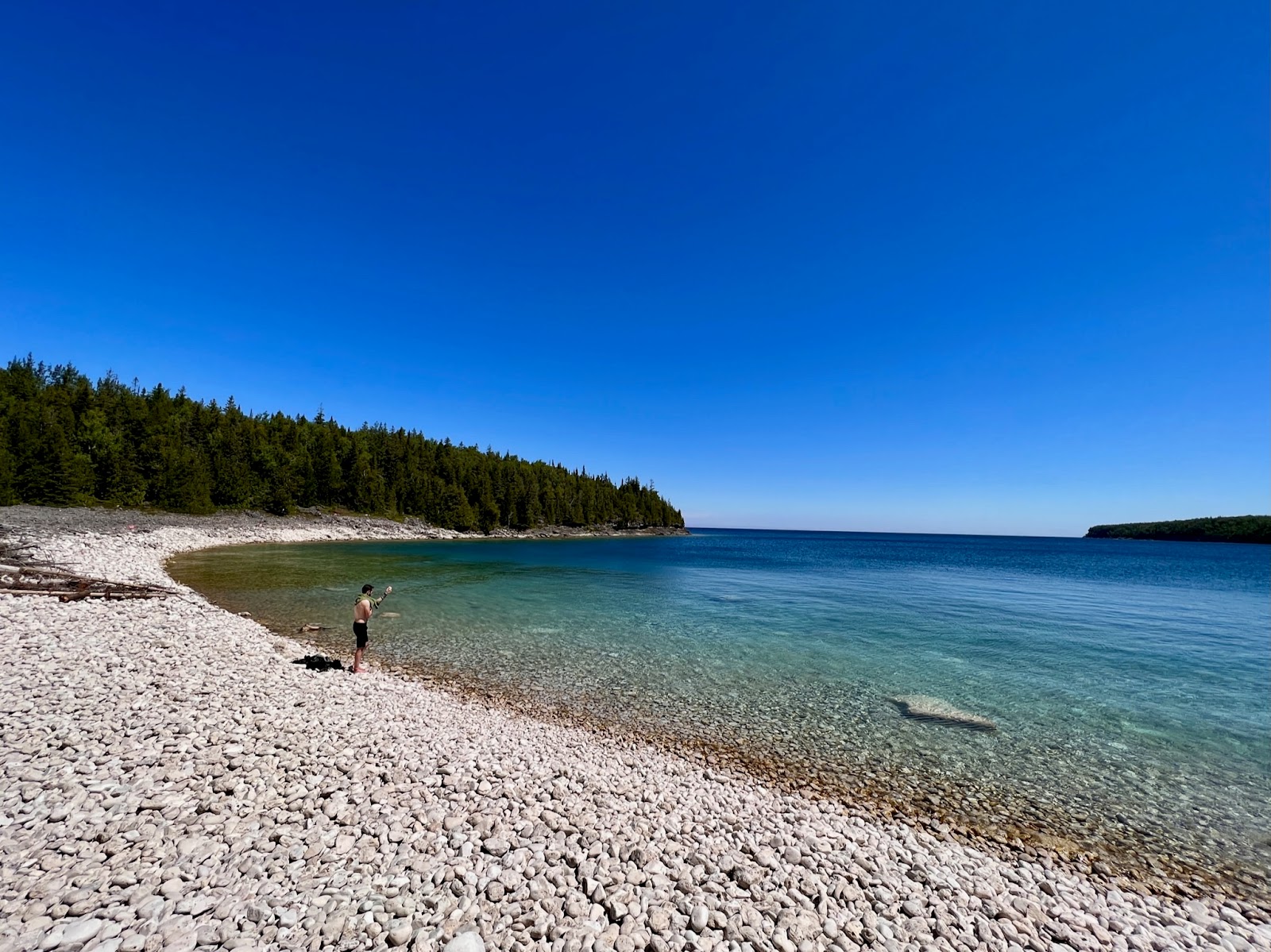 Fotografija Little Cove Beach z ravna obala